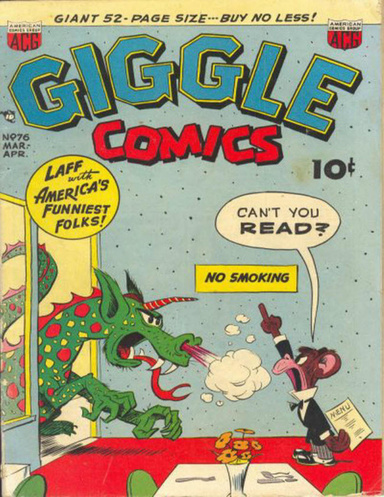 Giggle Comics Number 76 Humor Comic Book