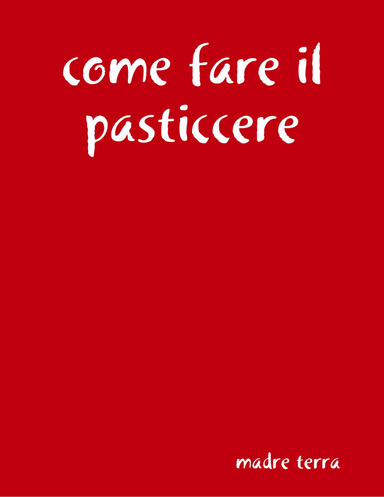 impara a fare il pasticcere
