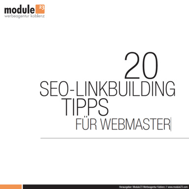 20 SEO Linkbuilding Tipps für Webmaster