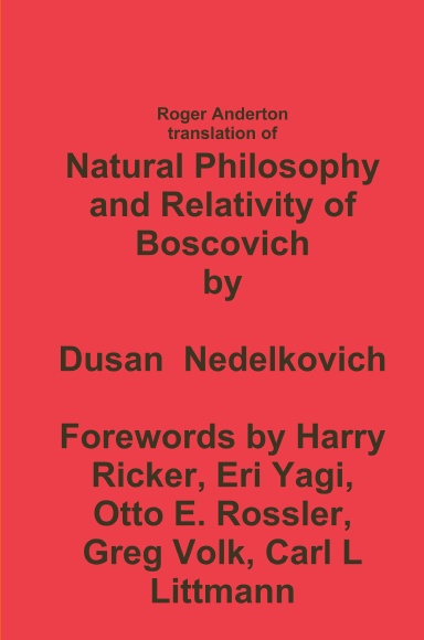 Natural Philosophy and Relativity of Boscovich