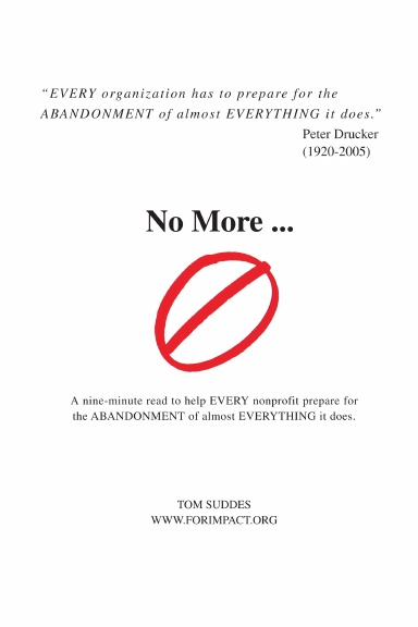 No More ...