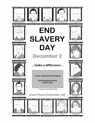 End Slavery Day - December 2