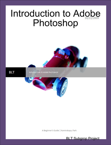Introduction to Adobe Photoshop
