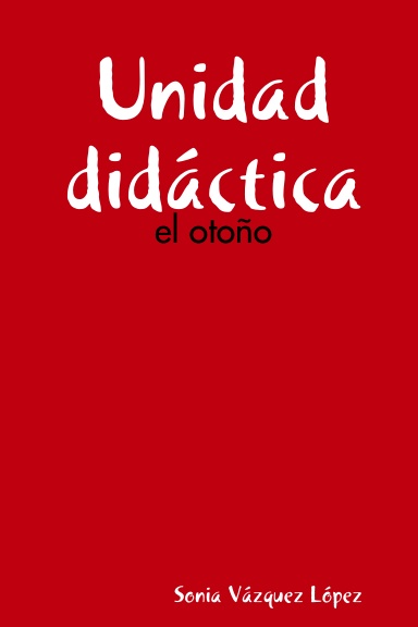 Unidad didáctica: el otoño