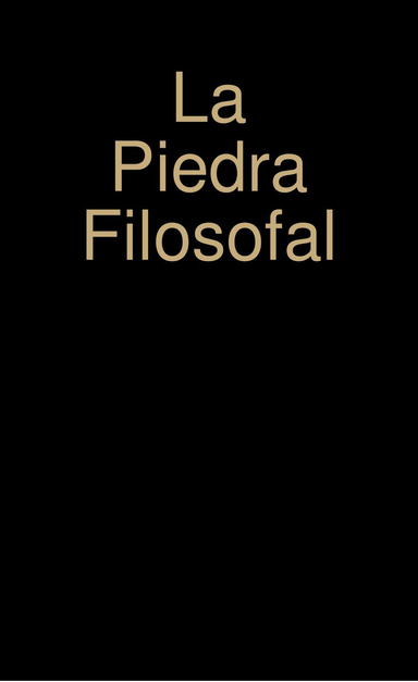 La Piedra Filosofal