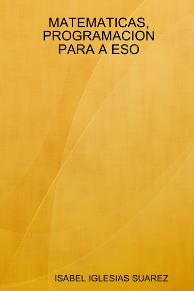 MATEMATICAS, PROGRAMACION PARA A ESO