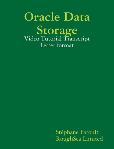 Oracle Data Storage