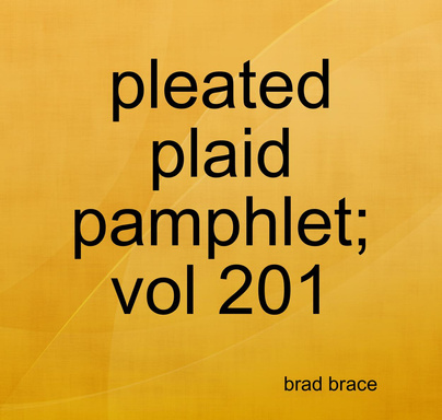 pleated plaid pamphlet; vol 201
