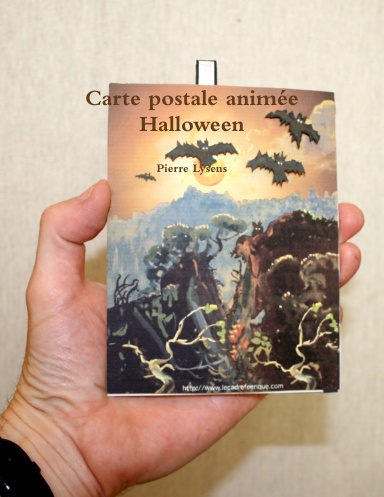 Carte postale animée Halloween