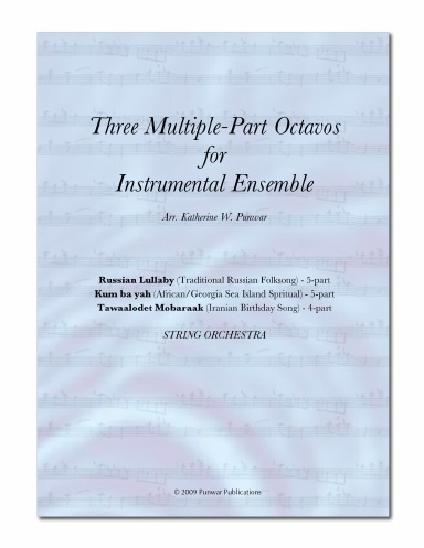 Three Multiple-Part Octavos for  Instrumental Ensembles (Strings)