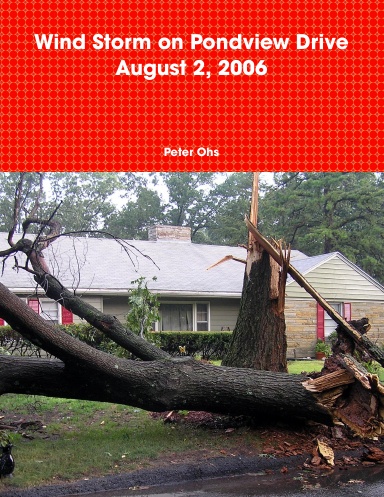 Wind Storm on Pondview Drive August 2, 2006