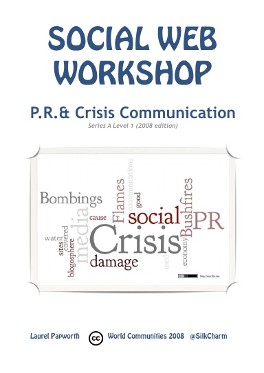 Social Media Courseware: PR Crisis Communication