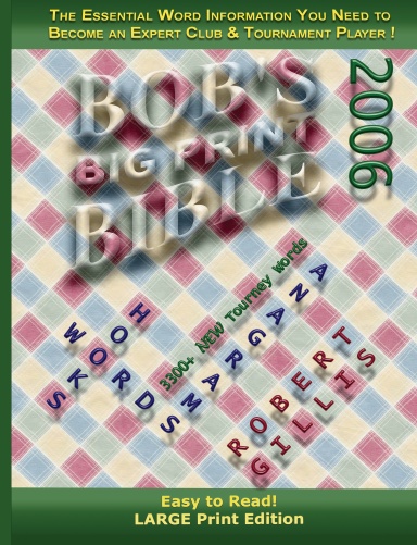 Bob's Big Print Bible, 3rd Edition (Hardcover)