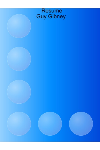 Resume - Guy Gibney