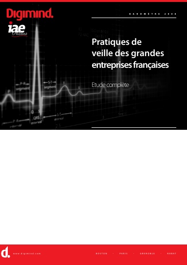 Baromètre 2008 des pratiques de veille des grandes entreprises françaises