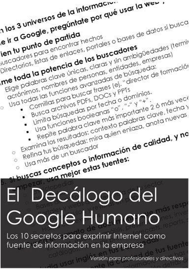 El Decálogo del Google Humano para profesionales y directivos