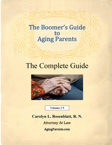The Boomer's Guide To Aging Parents