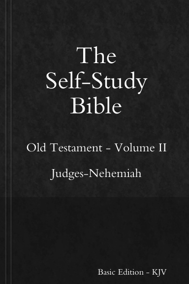 Self-Study Bible - Old Testament - Volume II