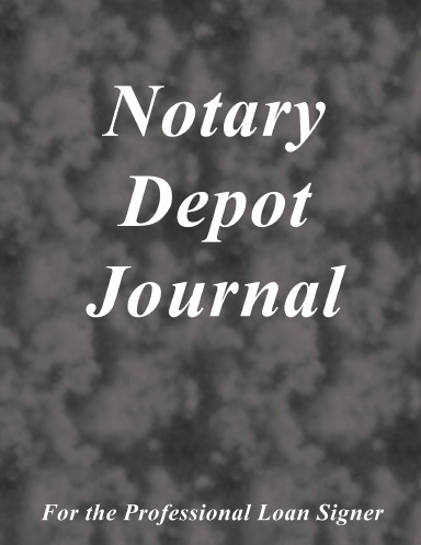 Notary Depot Journal