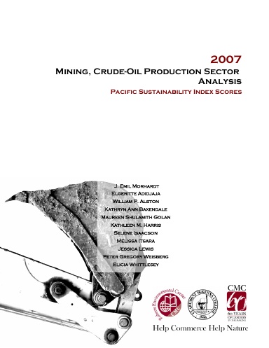 2007 Mining and Crude-Oil Sector Production Sector Analysis (black and white)