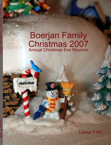 Boerjan Family Christmas 2007