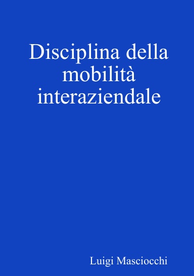 Disciplina della mobilità interaziendale