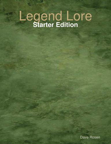 Legend Lore: Starter Edition