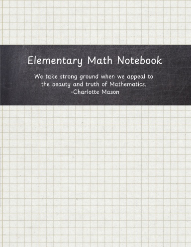 Elementary Math Notebook
