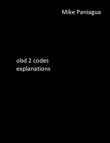 obd2 codes explanations