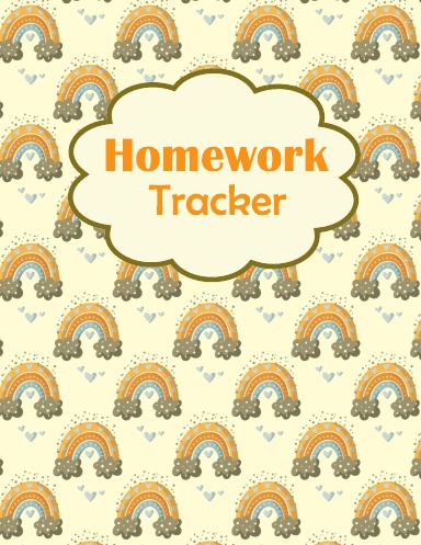 Simple Homework Organizer - Weekly Homework Planner