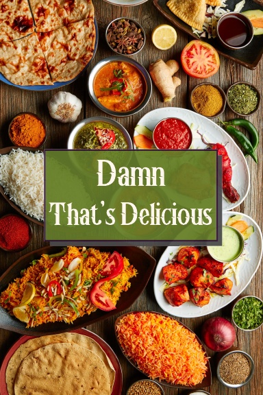 Blank recipe book: Damn That's Delicious