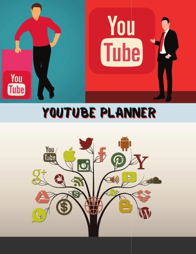 YouTube Planner: The Ultimate Video Content Planner • Video Creating Book Planner • Create Daily Content For Your YouTube Channel • Logbook for all YT ... Upload Tracker • Content Planner for YouTuber