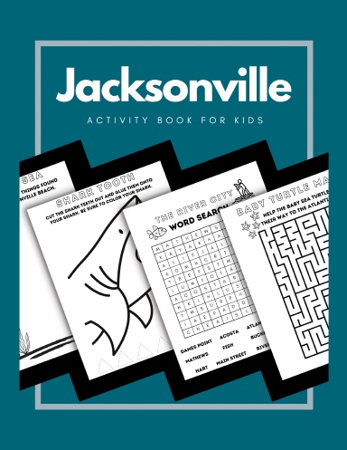Jacksonville Activity Book for Kids
