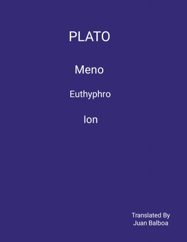 Meno  Ion  Euthyphro