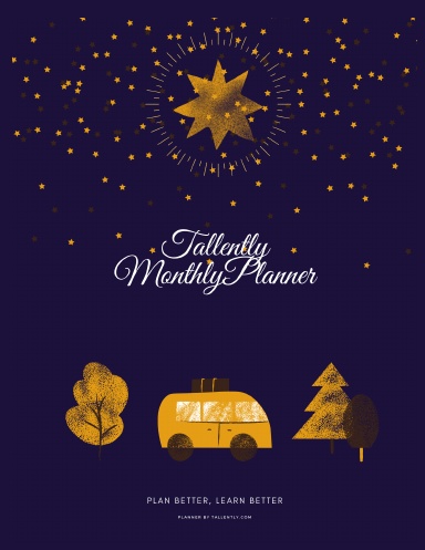 Tallently Monthly Planner