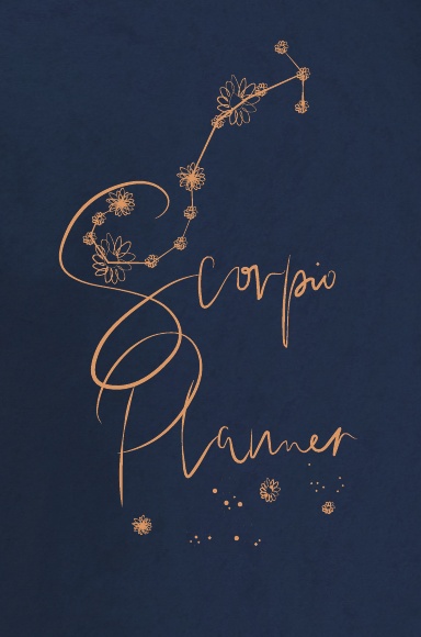 Scorpio Undated Zodiac Planner