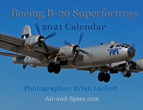 Boeing B-29 Superforresss, 2021 Calendar