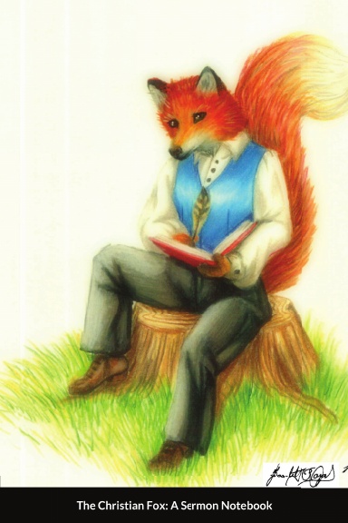 The Christian Fox Sermon Note Taker Journal