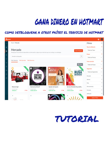 GANA DINERO EN HOTMART
