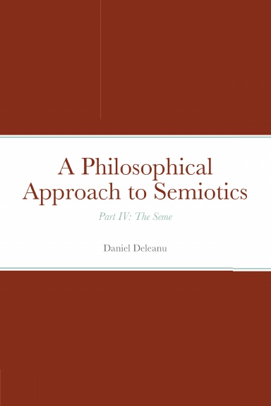 A Philosophical Approach to Semiotics