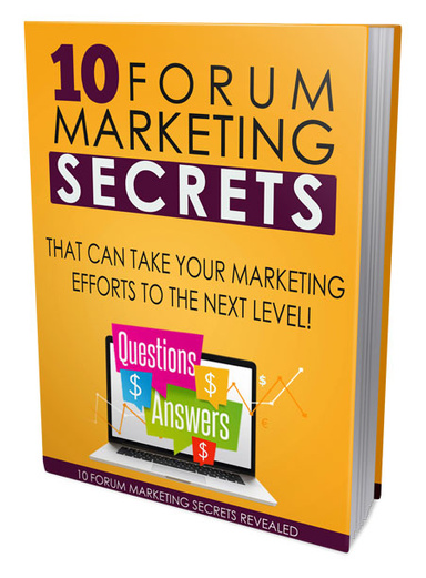 Forum Marketing Secrets