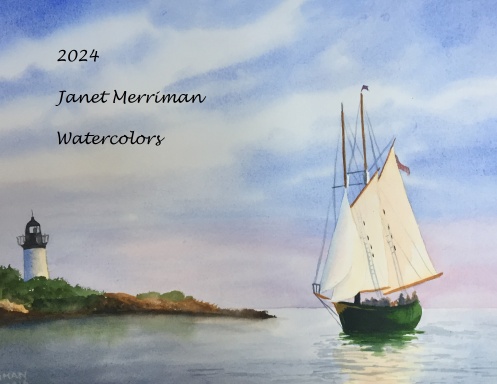 Janet Merriman Watercolors 2024 Calendar
