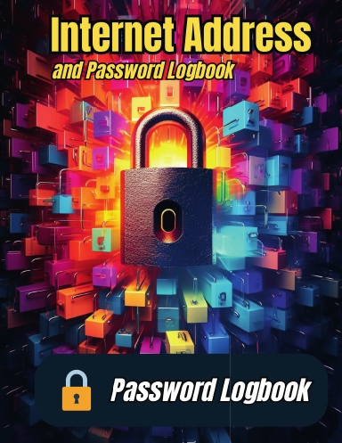 Internet Address and Password Logbook