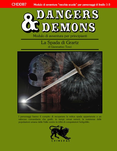CHDDB7 La Spada di Grartz (Dangers & Demons)