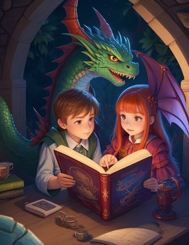 Lilly's adventure The Enchanted Whispers of Wobblebottom Wood,