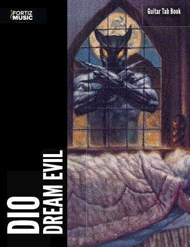 Dio-Dream Evil Guitar TAB Book