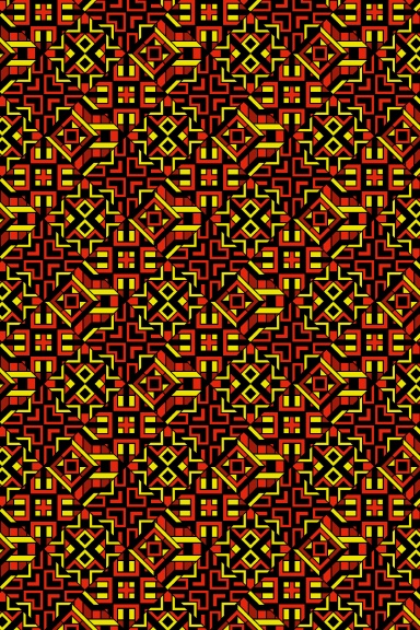 Advanced Series Notebook - A5 (6x9) Medium Size Notebook black, red & yellow