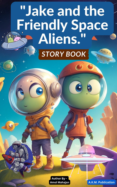 "Jake and the Friendly Space Aliens."  Story Book