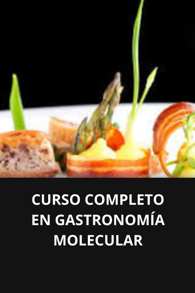 CURSO COMPLETO EN GASTRONOMÍA MOLECULAR