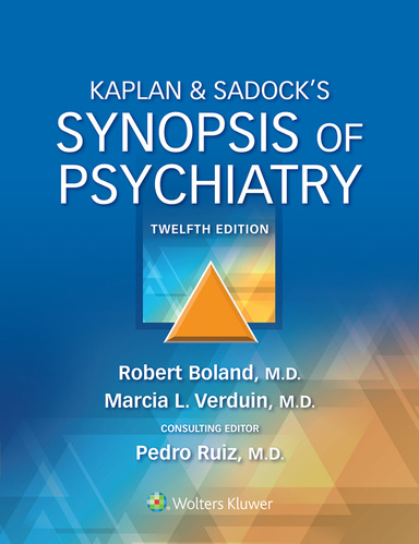 Kaplan & Sadock’s Synopsis of Psychiatry 12th Edition